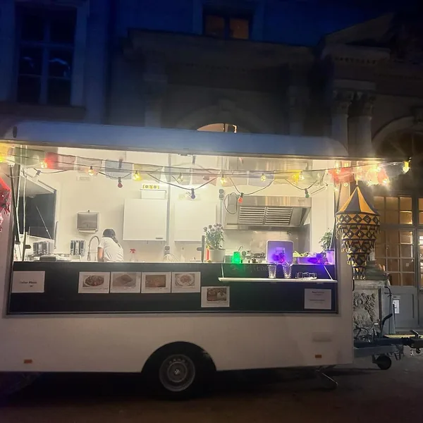 The Mitocha food truck at night